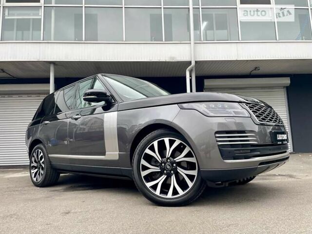 Ленд Ровер Рендж Ровер 2018 в Киеве на Automoto.ua Серый Ленд Ровер Рендж Ровер, объемом двигателя 3 л и пробегом 62 тыс. км за 74900 $, фото 8 на Automoto.ua