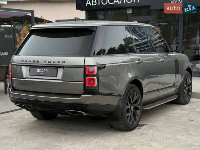 Ленд Ровер Рендж Ровер 2018 в Киеве на Automoto.ua Серый Ленд Ровер Рендж Ровер, объемом двигателя 2.99 л и пробегом 180 тыс. км за 56000 $, фото 3 на Automoto.ua