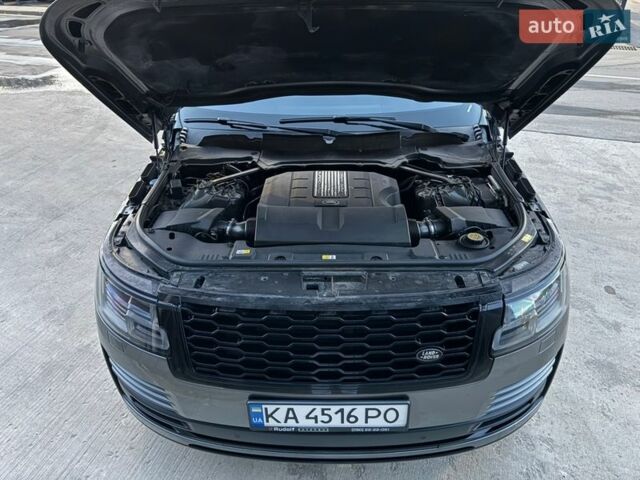 Серый Ленд Ровер Рендж Ровер, объемом двигателя 3 л и пробегом 168 тыс. км за 45000 $, фото 114 на Automoto.ua