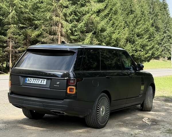 Сірий Ленд Ровер Рендж Ровер, об'ємом двигуна 5 л та пробігом 115 тис. км за 69999 $, фото 11 на Automoto.ua