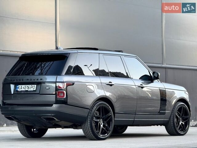Серый Ленд Ровер Рендж Ровер, объемом двигателя 3 л и пробегом 168 тыс. км за 45000 $, фото 1 на Automoto.ua