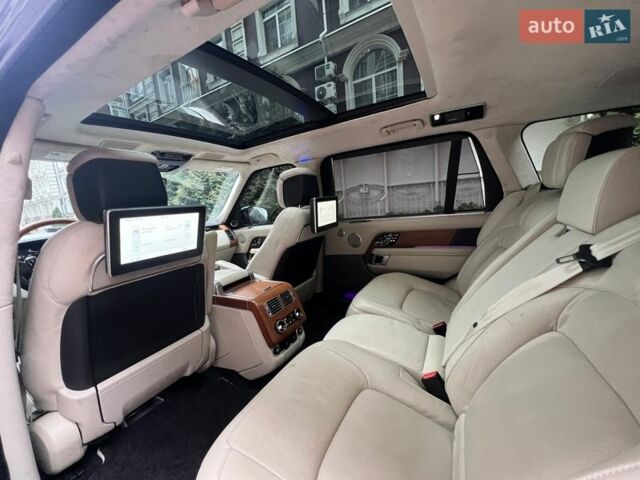 Сірий Ленд Ровер Рендж Ровер, об'ємом двигуна 5 л та пробігом 132 тис. км за 59900 $, фото 20 на Automoto.ua