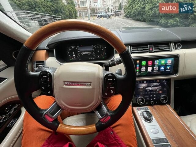 Сірий Ленд Ровер Рендж Ровер, об'ємом двигуна 5 л та пробігом 132 тис. км за 59900 $, фото 31 на Automoto.ua