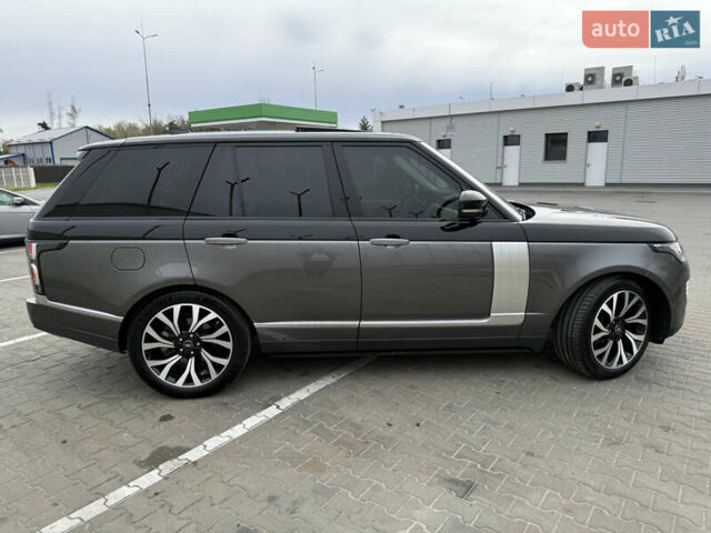 Серый Ленд Ровер Рендж Ровер, объемом двигателя 2.99 л и пробегом 61 тыс. км за 63000 $, фото 14 на Automoto.ua
