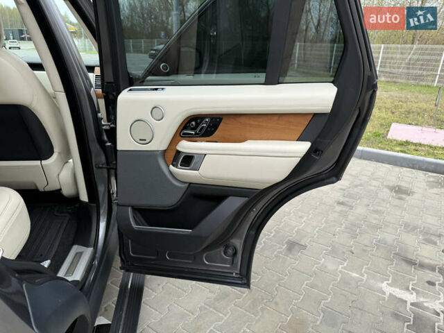 Серый Ленд Ровер Рендж Ровер, объемом двигателя 2.99 л и пробегом 61 тыс. км за 63000 $, фото 17 на Automoto.ua