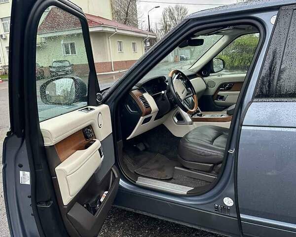 Сірий Ленд Ровер Рендж Ровер, об'ємом двигуна 3 л та пробігом 66 тис. км за 99000 $, фото 7 на Automoto.ua