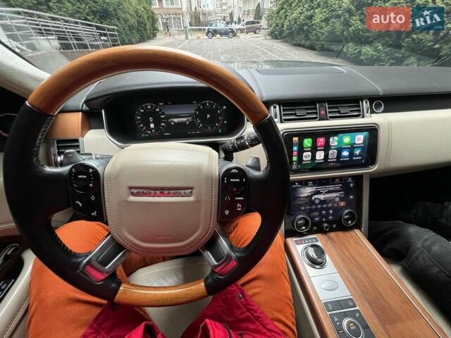 Сірий Ленд Ровер Рендж Ровер, об'ємом двигуна 5 л та пробігом 132 тис. км за 59900 $, фото 30 на Automoto.ua