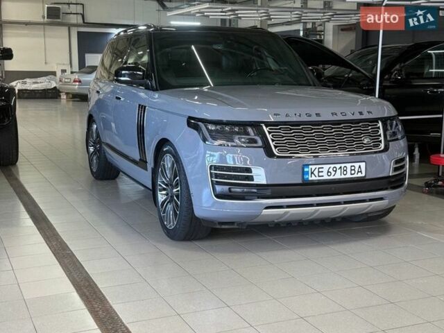 Серый Ленд Ровер Рендж Ровер, объемом двигателя 5 л и пробегом 85 тыс. км за 49900 $, фото 5 на Automoto.ua