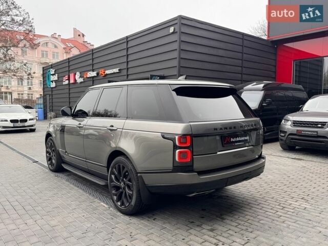 Серый Ленд Ровер Рендж Ровер, объемом двигателя 2.99 л и пробегом 186 тыс. км за 52900 $, фото 4 на Automoto.ua