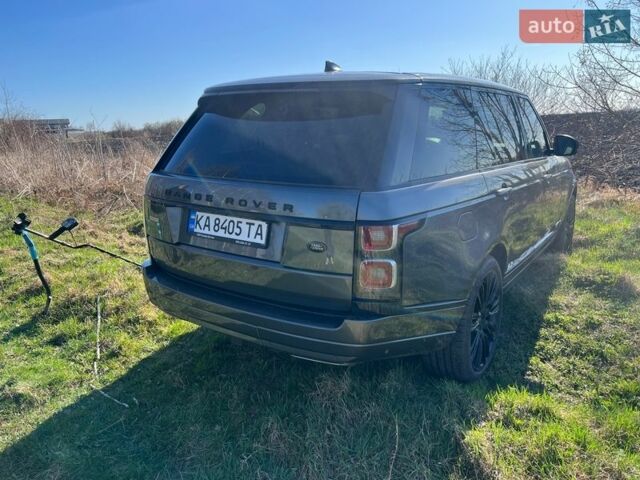 Сірий Ленд Ровер Рендж Ровер, об'ємом двигуна 5 л та пробігом 132 тис. км за 59900 $, фото 15 на Automoto.ua