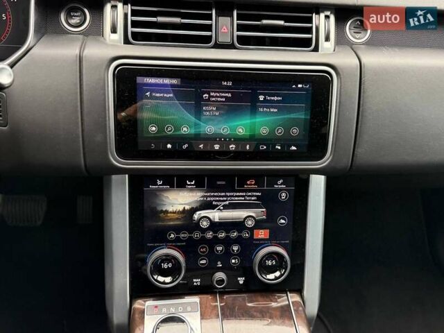 Ленд Ровер Рендж Ровер 2018 в Киеве на Automoto.ua Серый Ленд Ровер Рендж Ровер, объемом двигателя 2.99 л и пробегом 180 тыс. км за 56000 $, фото 22 на Automoto.ua