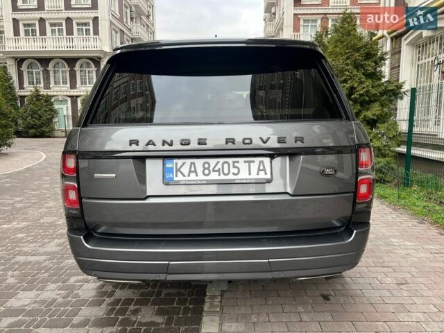 Сірий Ленд Ровер Рендж Ровер, об'ємом двигуна 5 л та пробігом 132 тис. км за 59900 $, фото 12 на Automoto.ua