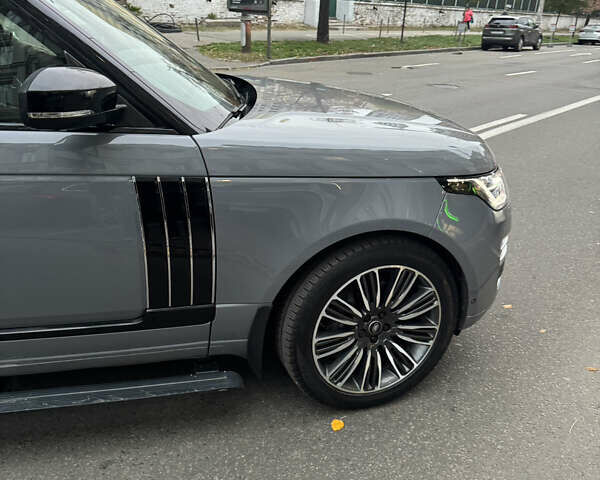 Серый Ленд Ровер Рендж Ровер, объемом двигателя 5 л и пробегом 75 тыс. км за 63000 $, фото 16 на Automoto.ua