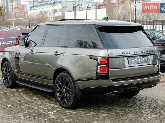 Серый Ленд Ровер Рендж Ровер, объемом двигателя 2.99 л и пробегом 185 тыс. км за 53500 $, фото 8 на Automoto.ua