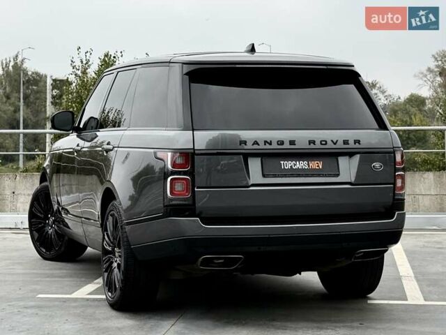 Серый Ленд Ровер Рендж Ровер, объемом двигателя 2.99 л и пробегом 94 тыс. км за 57500 $, фото 6 на Automoto.ua