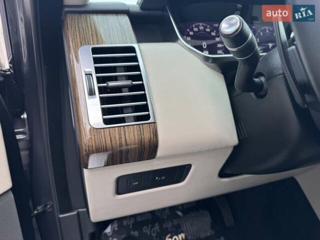 Серый Ленд Ровер Рендж Ровер, объемом двигателя 3 л и пробегом 161 тыс. км за 51900 $, фото 113 на Automoto.ua