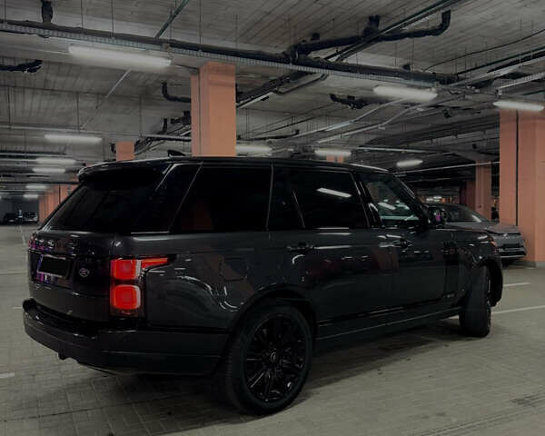 Сірий Ленд Ровер Рендж Ровер, об'ємом двигуна 5 л та пробігом 154 тис. км за 67900 $, фото 9 на Automoto.ua