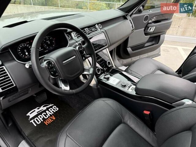 Серый Ленд Ровер Рендж Ровер, объемом двигателя 2.99 л и пробегом 94 тыс. км за 57500 $, фото 18 на Automoto.ua
