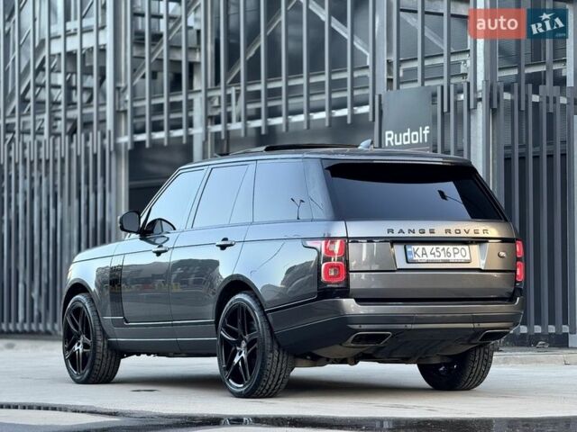 Серый Ленд Ровер Рендж Ровер, объемом двигателя 3 л и пробегом 168 тыс. км за 45000 $, фото 31 на Automoto.ua