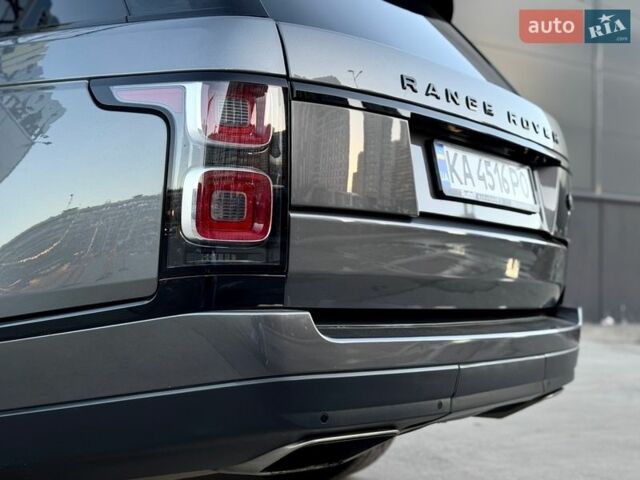 Серый Ленд Ровер Рендж Ровер, объемом двигателя 3 л и пробегом 168 тыс. км за 45000 $, фото 16 на Automoto.ua