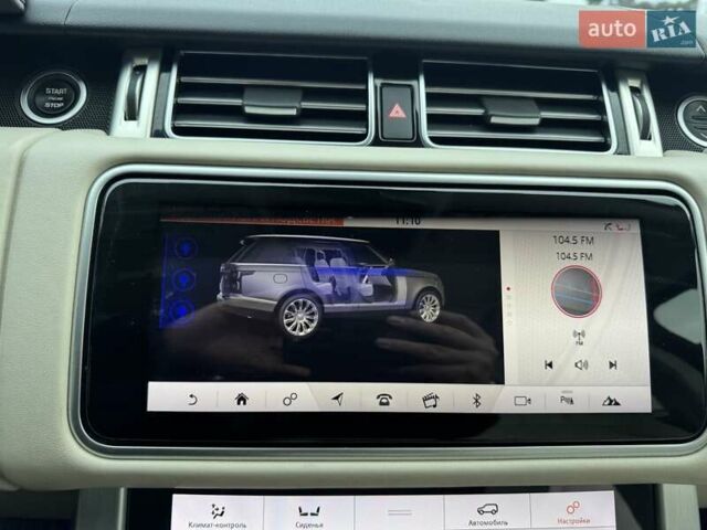 Серый Ленд Ровер Рендж Ровер, объемом двигателя 3 л и пробегом 161 тыс. км за 51900 $, фото 101 на Automoto.ua