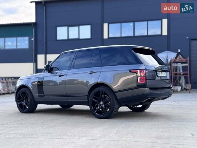 Ленд Ровер Рендж Ровер 2018 у Києві на Automoto.ua Сірий Ленд Ровер Рендж Ровер, об'ємом двигуна 3 л та пробігом 167 тис. км за 53000 $, фото 11 на Automoto.ua