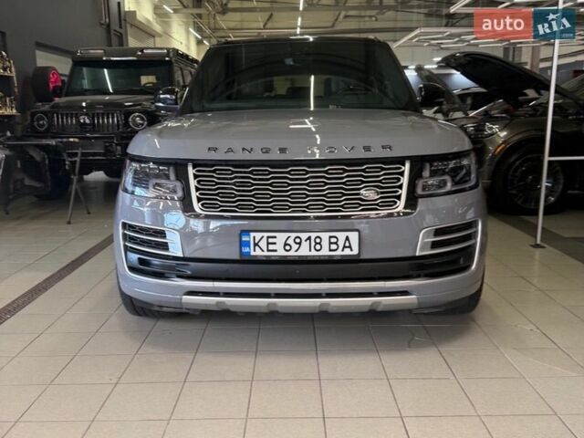 Серый Ленд Ровер Рендж Ровер, объемом двигателя 5 л и пробегом 85 тыс. км за 49900 $, фото 3 на Automoto.ua