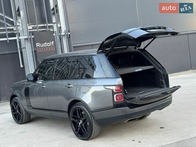Серый Ленд Ровер Рендж Ровер, объемом двигателя 3 л и пробегом 168 тыс. км за 45000 $, фото 54 на Automoto.ua