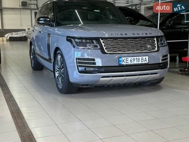 Серый Ленд Ровер Рендж Ровер, объемом двигателя 5 л и пробегом 85 тыс. км за 49900 $, фото 4 на Automoto.ua