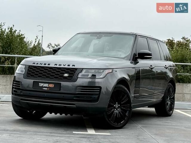 Серый Ленд Ровер Рендж Ровер, объемом двигателя 2.99 л и пробегом 94 тыс. км за 57500 $, фото 1 на Automoto.ua