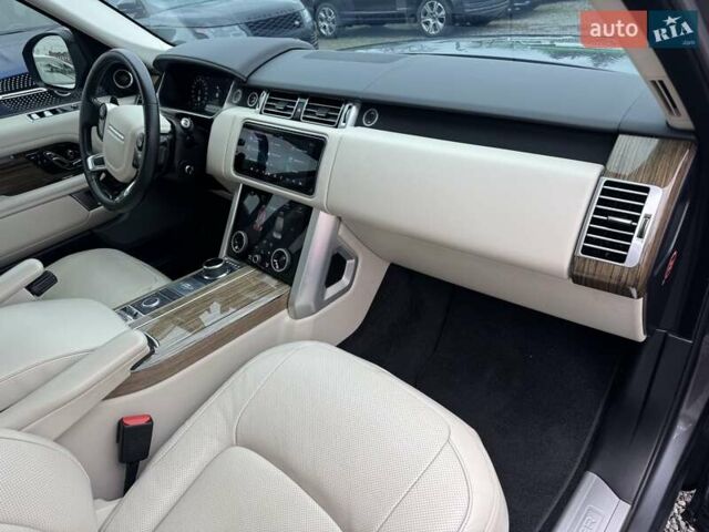 Серый Ленд Ровер Рендж Ровер, объемом двигателя 3 л и пробегом 161 тыс. км за 51900 $, фото 16 на Automoto.ua