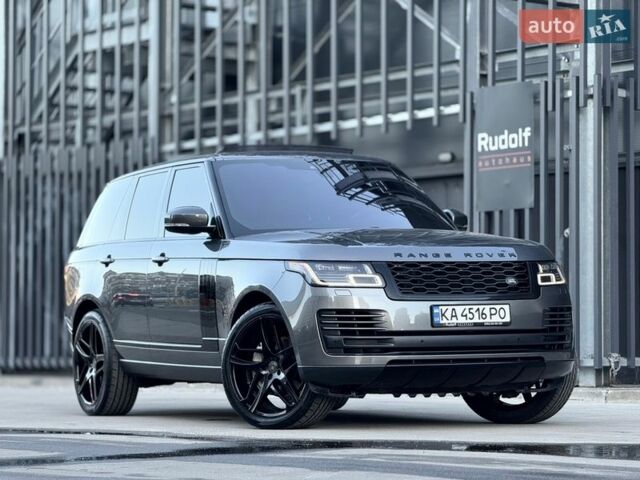 Серый Ленд Ровер Рендж Ровер, объемом двигателя 3 л и пробегом 168 тыс. км за 45000 $, фото 30 на Automoto.ua