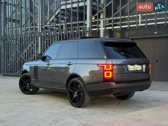 Серый Ленд Ровер Рендж Ровер, объемом двигателя 3 л и пробегом 168 тыс. км за 45000 $, фото 123 на Automoto.ua