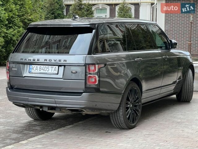 Сірий Ленд Ровер Рендж Ровер, об'ємом двигуна 5 л та пробігом 132 тис. км за 59900 $, фото 8 на Automoto.ua
