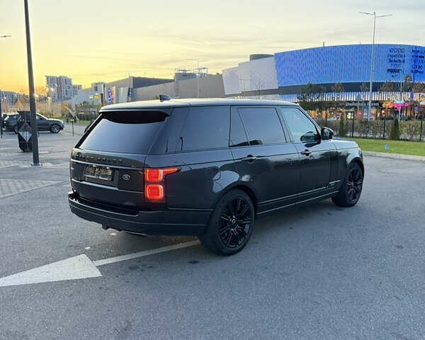 Серый Ленд Ровер Рендж Ровер, объемом двигателя 5 л и пробегом 150 тыс. км за 70000 $, фото 9 на Automoto.ua