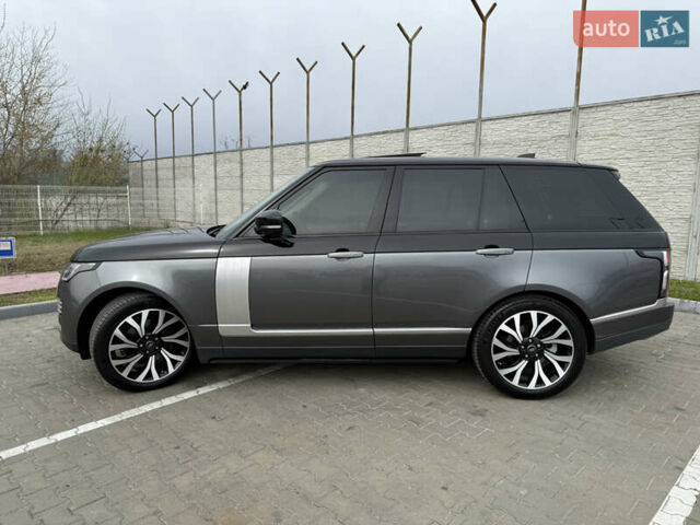 Серый Ленд Ровер Рендж Ровер, объемом двигателя 2.99 л и пробегом 61 тыс. км за 63000 $, фото 2 на Automoto.ua
