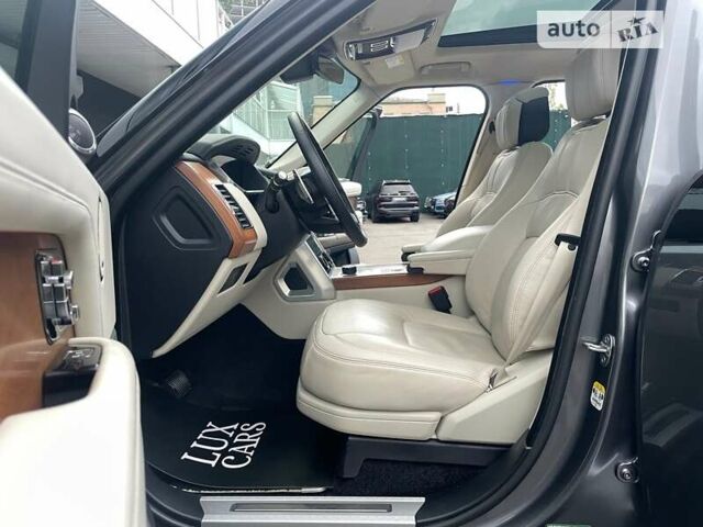 Ленд Ровер Рендж Ровер 2018 в Киеве на Automoto.ua Серый Ленд Ровер Рендж Ровер, объемом двигателя 3 л и пробегом 62 тыс. км за 74900 $, фото 40 на Automoto.ua