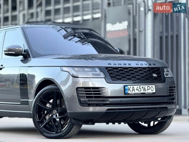 Серый Ленд Ровер Рендж Ровер, объемом двигателя 3 л и пробегом 168 тыс. км за 45000 $, фото 11 на Automoto.ua