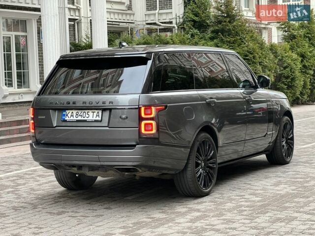Сірий Ленд Ровер Рендж Ровер, об'ємом двигуна 5 л та пробігом 132 тис. км за 59900 $, фото 10 на Automoto.ua