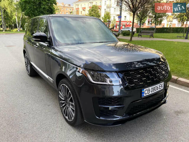 Серый Ленд Ровер Рендж Ровер, объемом двигателя 5 л и пробегом 69 тыс. км за 55000 $, фото 20 на Automoto.ua