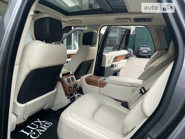 Ленд Ровер Рендж Ровер 2018 в Киеве на Automoto.ua Серый Ленд Ровер Рендж Ровер, объемом двигателя 3 л и пробегом 62 тыс. км за 74900 $, фото 76 на Automoto.ua