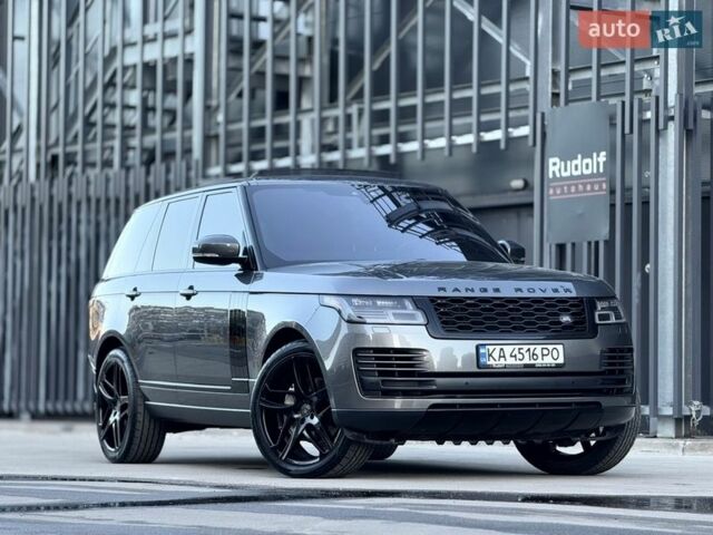 Серый Ленд Ровер Рендж Ровер, объемом двигателя 3 л и пробегом 168 тыс. км за 45000 $, фото 125 на Automoto.ua