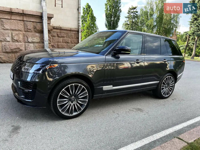 Серый Ленд Ровер Рендж Ровер, объемом двигателя 5 л и пробегом 69 тыс. км за 55000 $, фото 2 на Automoto.ua