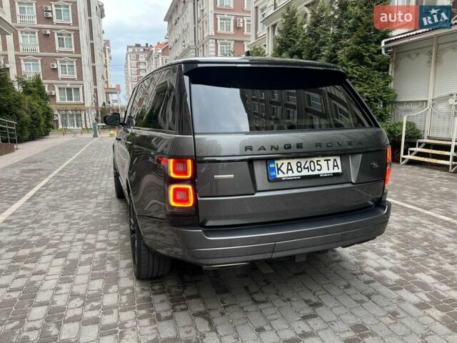 Сірий Ленд Ровер Рендж Ровер, об'ємом двигуна 5 л та пробігом 132 тис. км за 54900 $, фото 13 на Automoto.ua