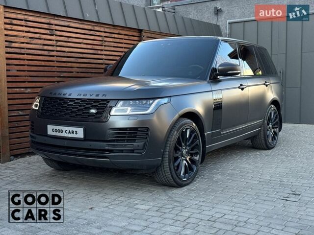 Серый Ленд Ровер Рендж Ровер, объемом двигателя 4.37 л и пробегом 243 тыс. км за 56900 $, фото 2 на Automoto.ua