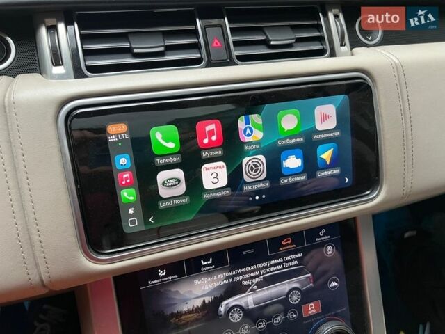 Сірий Ленд Ровер Рендж Ровер, об'ємом двигуна 5 л та пробігом 132 тис. км за 59900 $, фото 32 на Automoto.ua