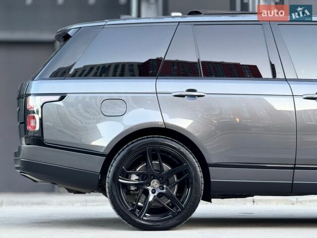 Серый Ленд Ровер Рендж Ровер, объемом двигателя 3 л и пробегом 168 тыс. км за 45000 $, фото 8 на Automoto.ua