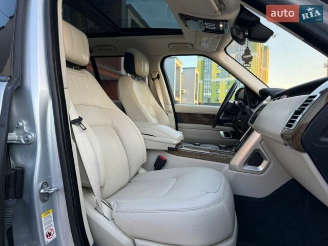 Серый Ленд Ровер Рендж Ровер, объемом двигателя 3 л и пробегом 169 тыс. км за 39500 $, фото 88 на Automoto.ua