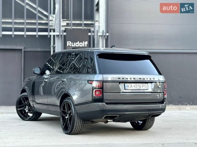 Серый Ленд Ровер Рендж Ровер, объемом двигателя 3 л и пробегом 168 тыс. км за 45000 $, фото 14 на Automoto.ua