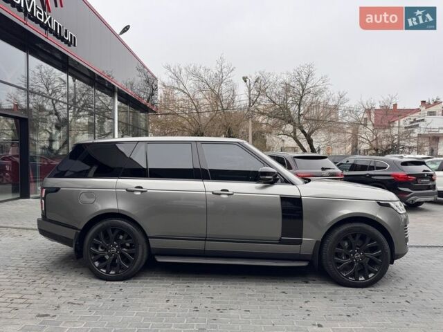 Серый Ленд Ровер Рендж Ровер, объемом двигателя 2.99 л и пробегом 186 тыс. км за 52900 $, фото 6 на Automoto.ua